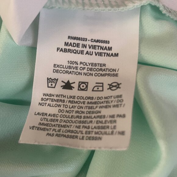 Nike Victory Colorblock Polo Mens 2XL Dri-Fit Activewear Logo Short Sleeve Green - Picture 4 of 6